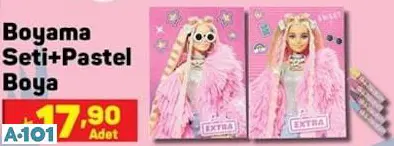 BARBİE BOYAMA SETİ